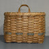Handmade reed wall basket