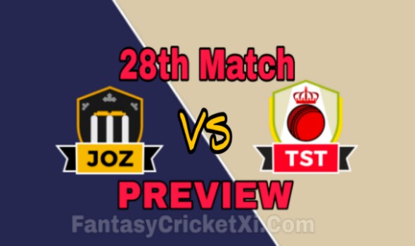 JOZ Vs TST Dream11 Team Prediction | 28th T20 Match Preview Team News, Playing11