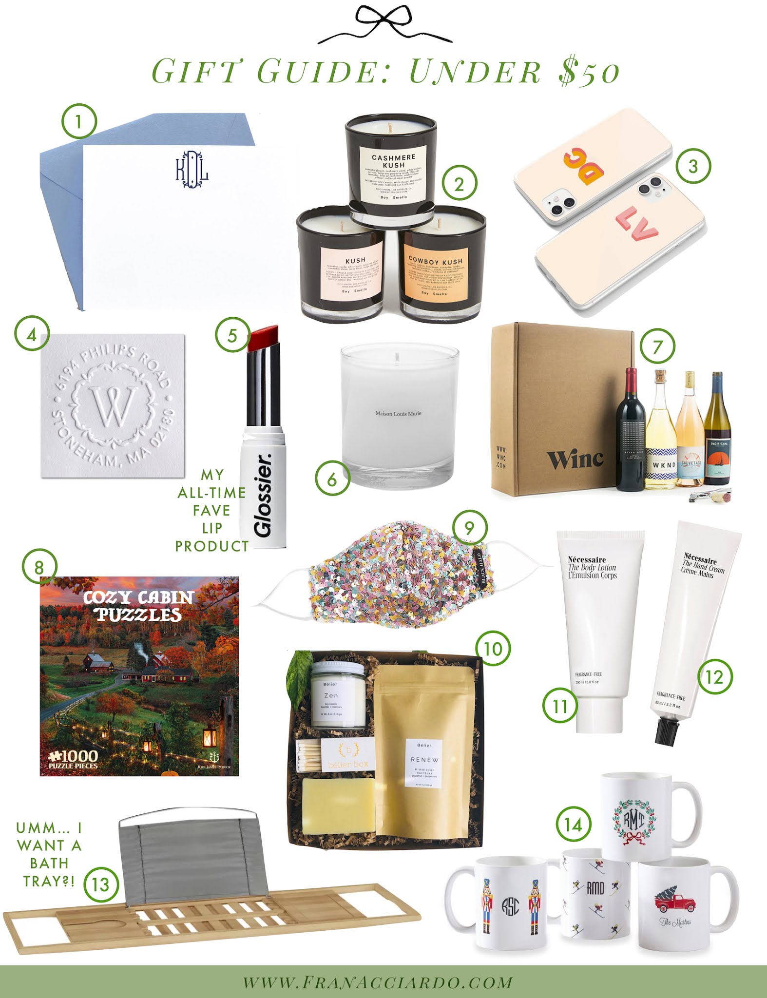 The First Gift Guide Thoughtful Gifts Under 50