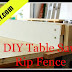 "Piece Of Cake" DIY Table Saw Workstation Part 2 - Rip Fence - by Easy Simple DIY