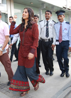 Vidya Balan good stills in a film promotion