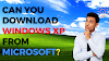 Can you download Windows XP from Microsoft?