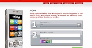 موقع Mjoy لارسال الرسائل النصية لأي مكان فى العالم بوابة مصر للبرامج