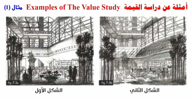 الرسم والتصوير / استراتيجيات التصميم (2): دراسة القيمة (ب)