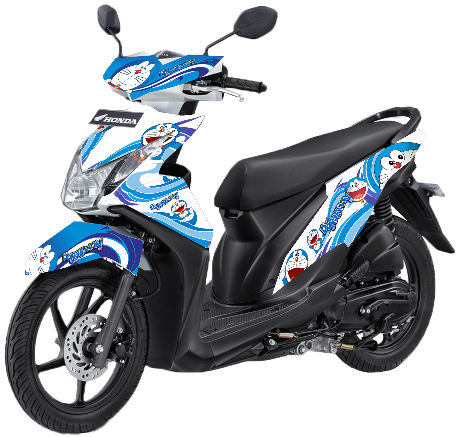 Gambar Cutting Sticker Honda Beat Esp 2018  Inomodifikasi