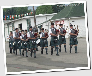 Great Lake Pipe Band, Cleveland Irish Cultural Festival, 2011