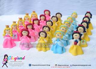 Little Princess Disney Clay Souvenir