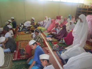 Pelaksanaan Kegiatan Ramadhan Praktek Sholat Tahun Pelajaran 2015/2016