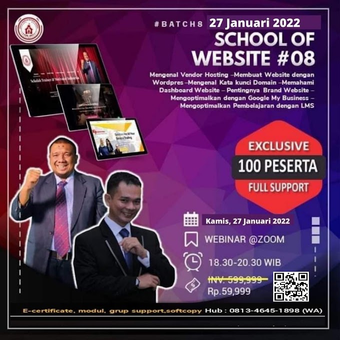 WA.0813-4645-1898 | Certified Sekolah Website (C.SW) Batch 8