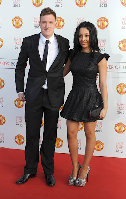 Phil Jones with Girlfriend