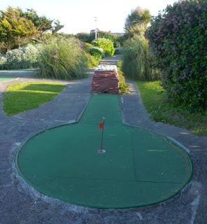 Gilmores Golf crazy golf course in Newquay, Cornwall