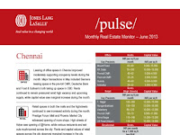 Chennai  Residential June 2013 by JLL India..!  