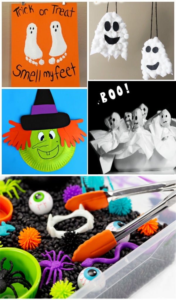 Fun & creative Halloween activities for kids #halloween #halloweencrafts #halloweenactivitiesforkids #growingajeweledrose