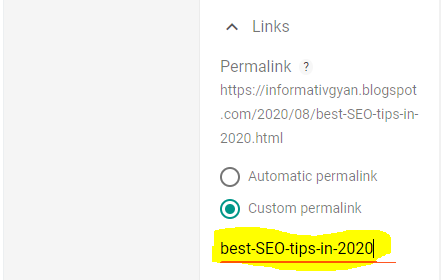 seo tips and trick 2021