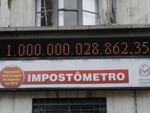 Brasileiros completam hoje R$ 600 bi em impostos pagos no ano