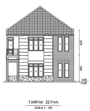  Cara  Menggambar  Denah  Rumah  dengan CorelDRAW Rumahku