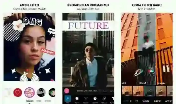 fitur utama picsart apk