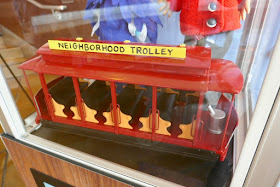 A Beautiful Day Neighborhood Mister Rogers trolley prop