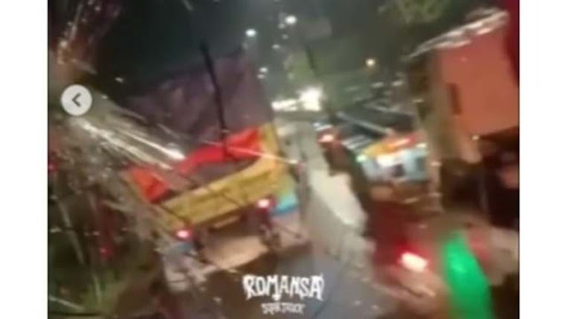 Tanjung Priok Memanas, Sejumlah Preman Pecahkan Kaca Truk Ekspedisi