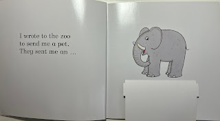 童書排行榜上四十年屹立不搖的超經典繪本：Rod Campbell所著的Dear Zoo，孩子在這本充滿驚喜感的翻翻圖畫書中，熟悉各種動物名稱，特性和叫聲。也要想想如果真的當寵物，要怎麼照顧牠呢? 配合故事情節的翻翻書，每一頁都讓孩子猜猜看是甚麼動物，我手上這本是kidsread點讀書搭配音效更好玩。
