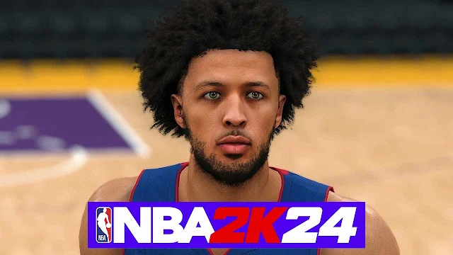 NBA 2K24 Cade Cunningham Cyberface