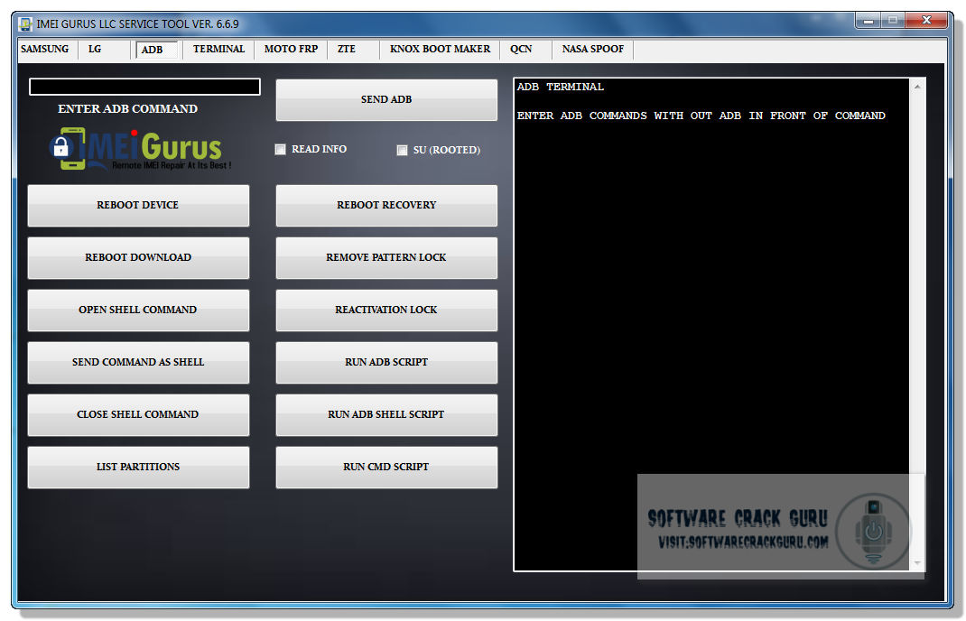 IMEI Gurus LLC Service Tool V6.6.9 Full Crack 100% Working ...
