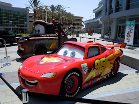 Mater and Lightning McQueen Cars 2