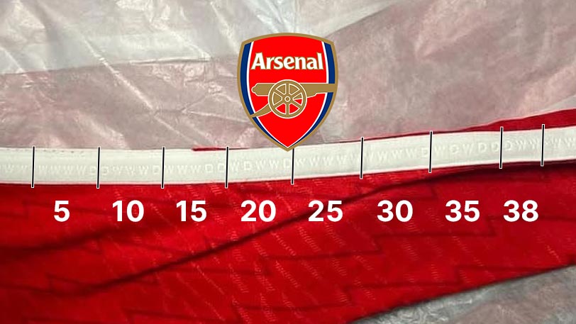 Arsenal FC Home Kits from 2001 to 2023 - My Football Facts