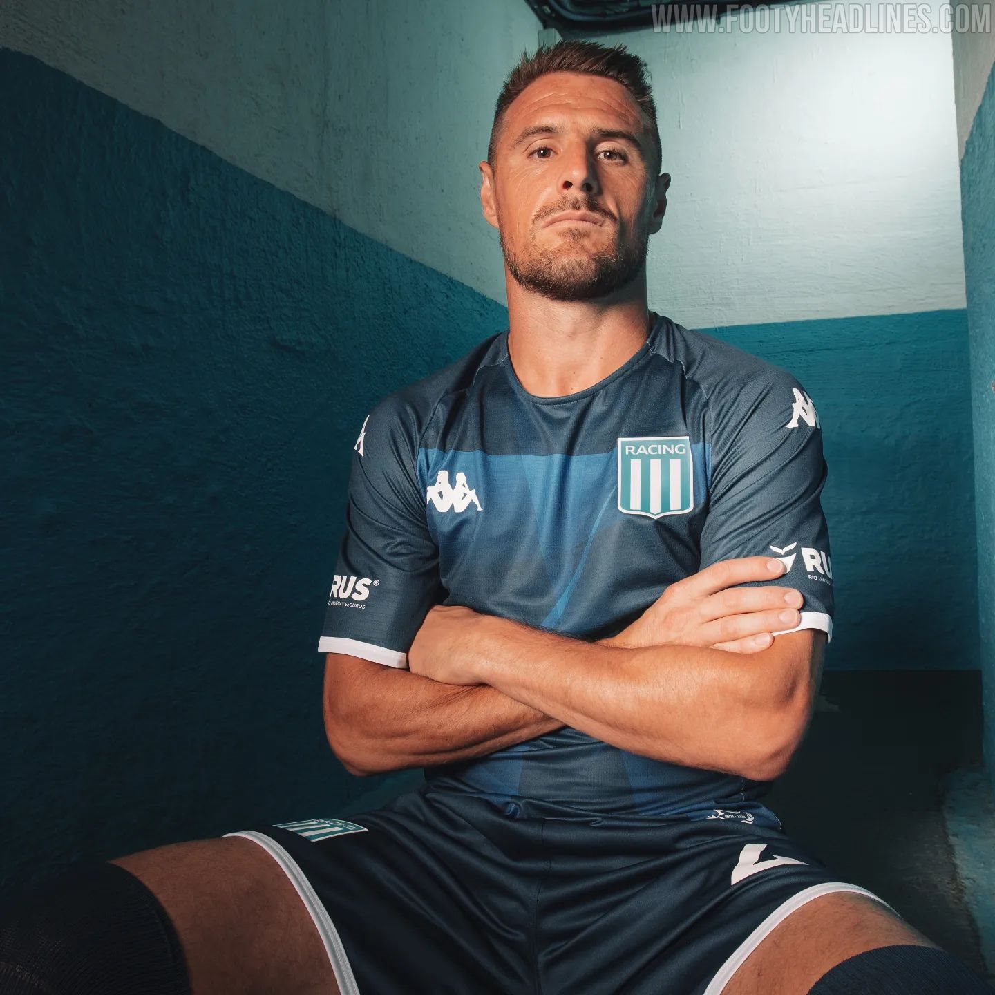 Racing Club of Montevideo home kit for 2012-13.