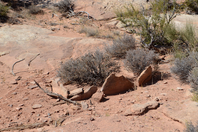 ring of stones on end