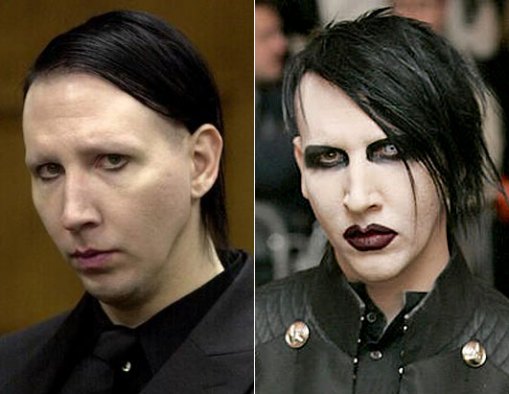 marilyn manson no makeup 2010. marilyn manson with out makeup