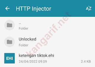 klik nama file config