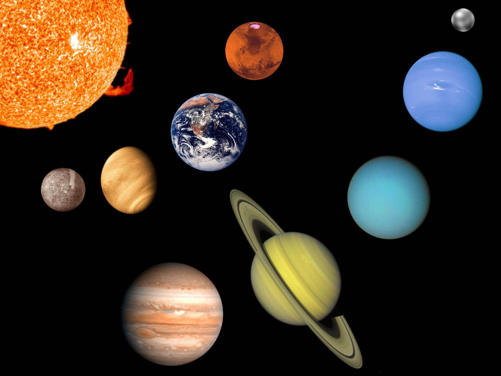 wallpapers: Planets In Space Wallpapers