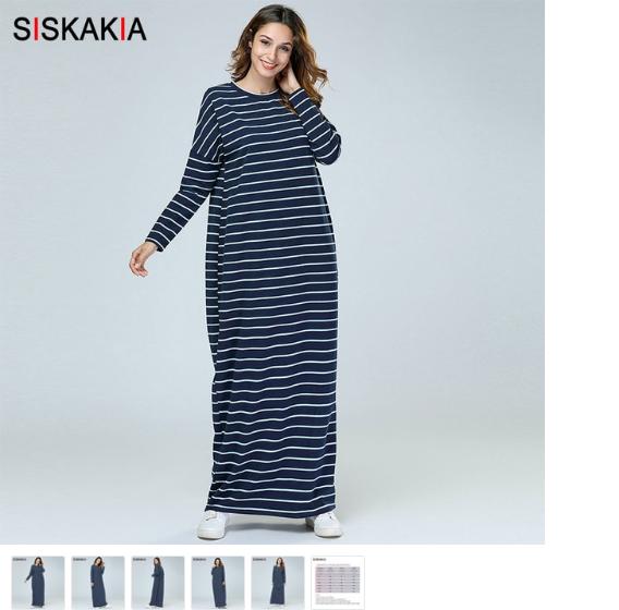 Navy Blue And Coral Dress - Clothes On Sale For Cheap