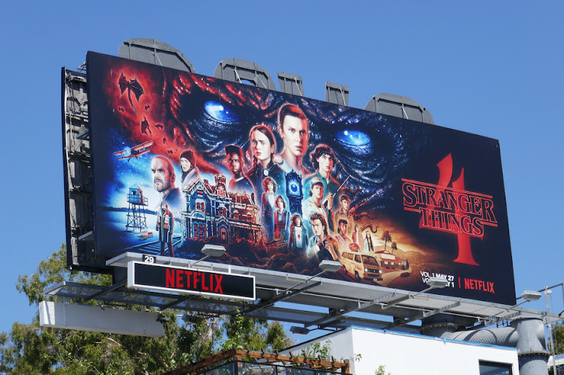 Stranger Things 4 billboard