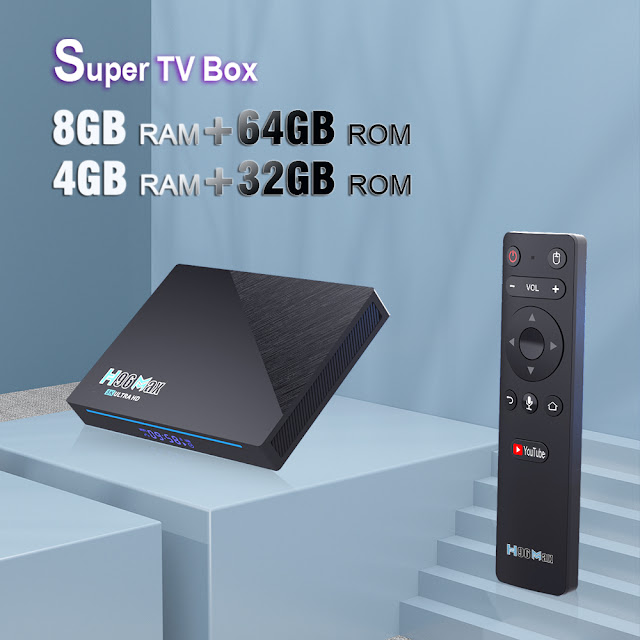 H96 MAX RK3566 SDRAM 8GB DDR3 64GB eMMC ROM Android 11.0 8K UHD TV Box bluetooth 4.0 5G Wifi 1000M LAN H.265 VP9 4K Decoder Voice Control OTT Box