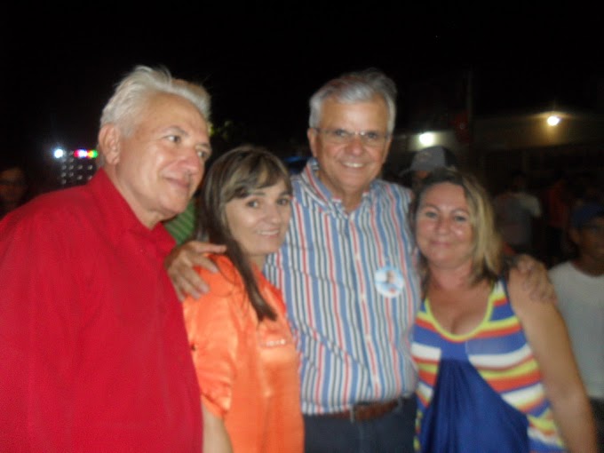 Mais uma festa para o prefeito eleito Cid Arruda e Monique 