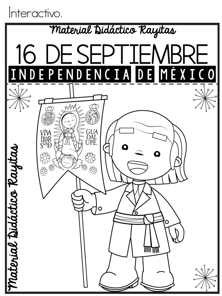 Blog De Imagenes Dibujos Para Colorear Y Fichas Independencia De