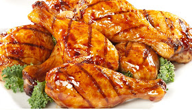 Barbecued Chicken Drumsticks