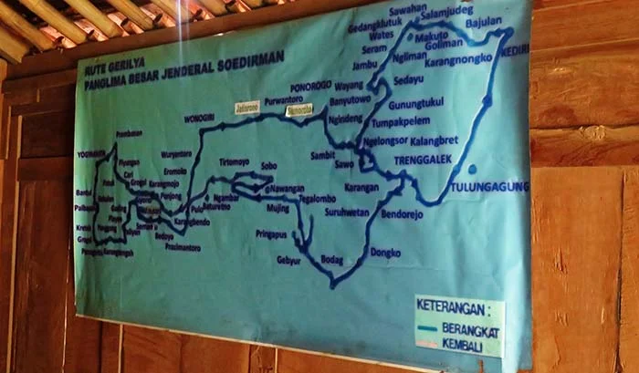 Rute Gerilya Jenderal Sudirman