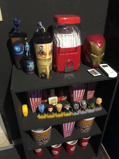 Como fazer o seu próprio cinema em casa 😱🍿💛✨