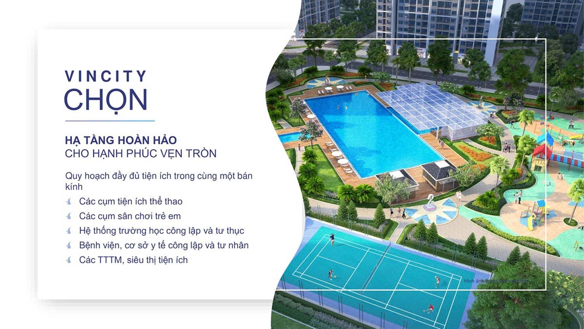 Tiện ích VinCity Tây Mỗ