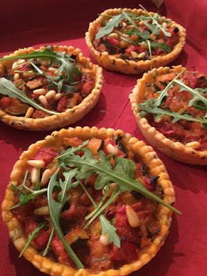 alt="tartelettes façon ratatouille"