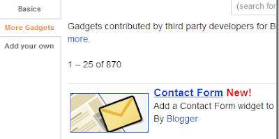 Cara Membuat Form Contact di Blogger