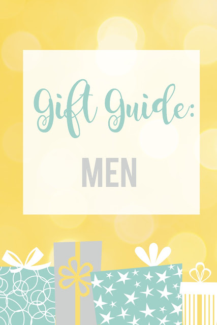 Gift Guide: Men--HUGE list of ideas for gifts to give the men in your life