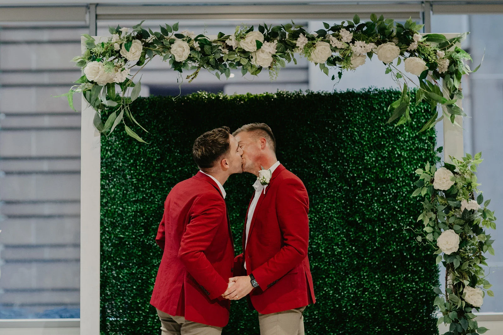 images by wild hardt photography weddings groom and groom venue florals groomwear