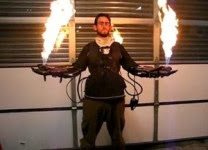 Pyromaniac DIY Flamethrower Gloves