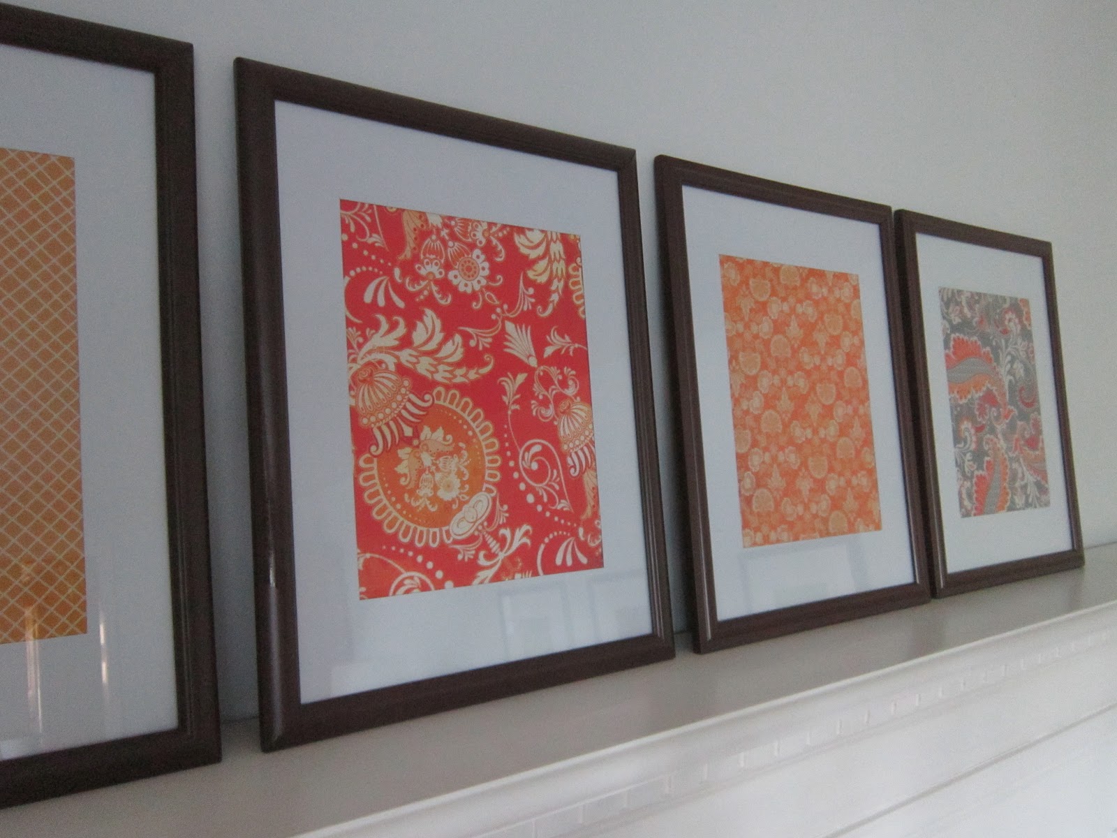  Design  Megillah Framed Decorative Paper  as Art 