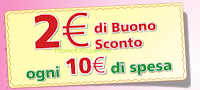 Logo Buoni sconto sicuri da 2 euro da IperSoap