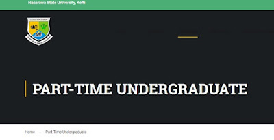 NSUK 2017/2018 B.Sc. Part-Time Programme DEGREE Application Form